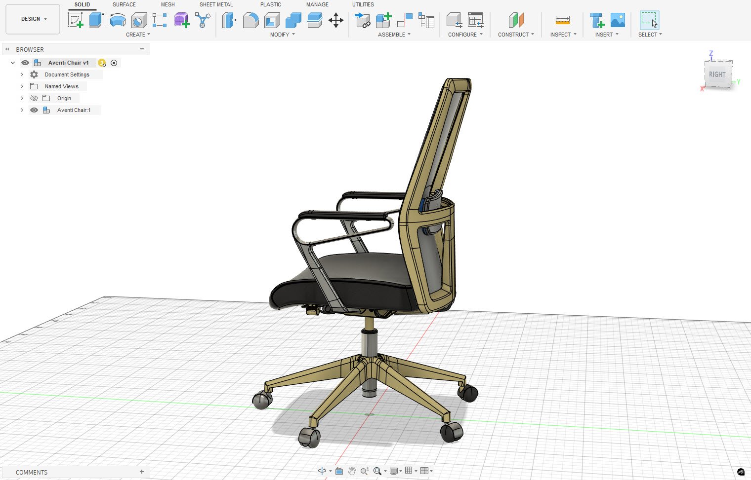 CAD model