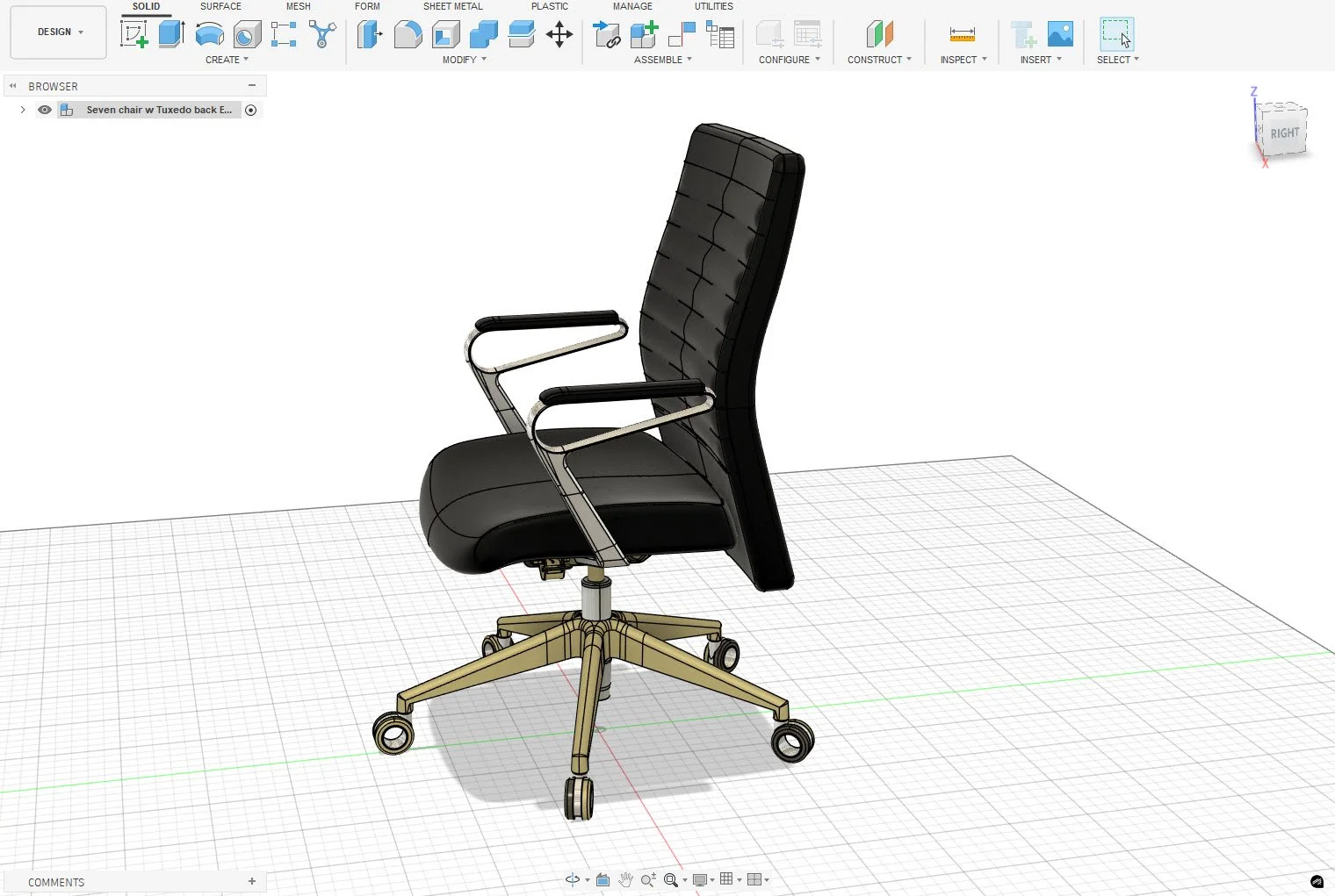 CAD model