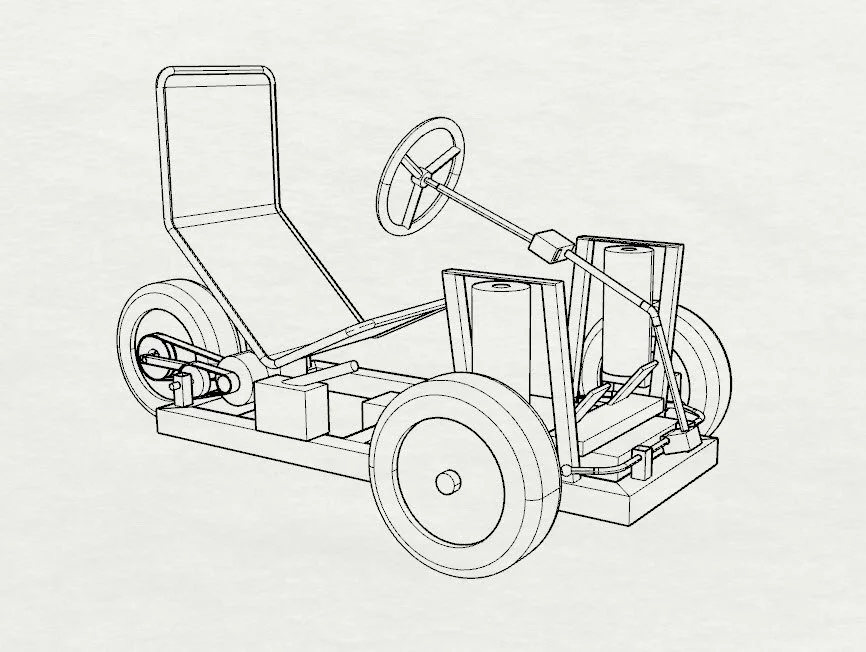 Original chassis layout provided by HEIG