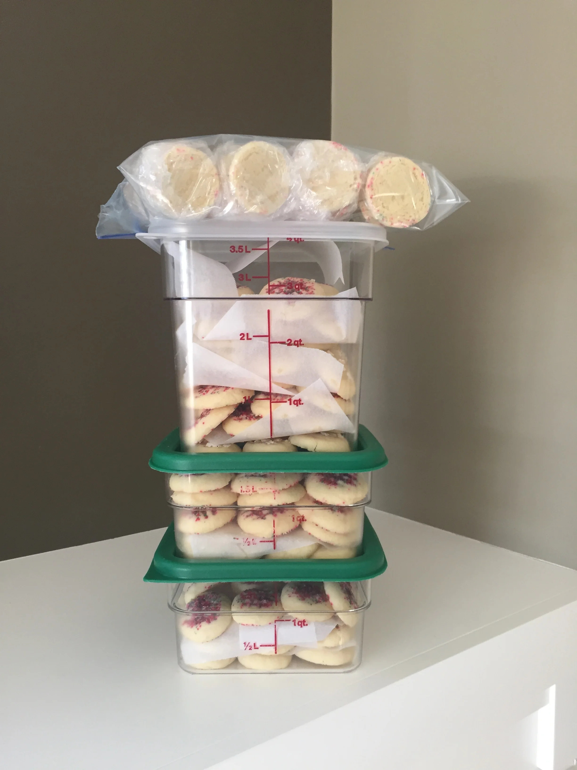 All stocked up for the Christmas season!