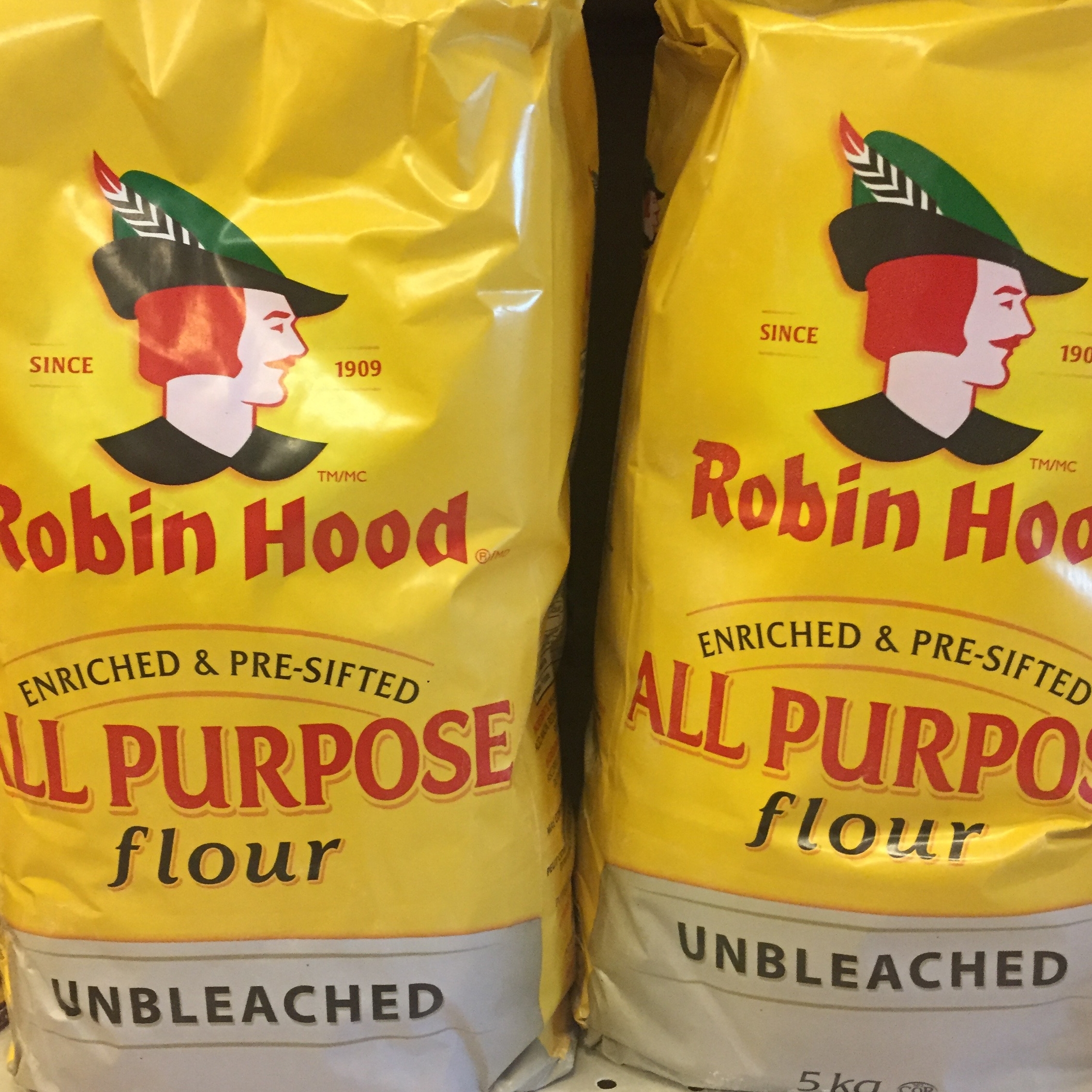 All-Purpose Flour: 9.5 - 11.5% Protein