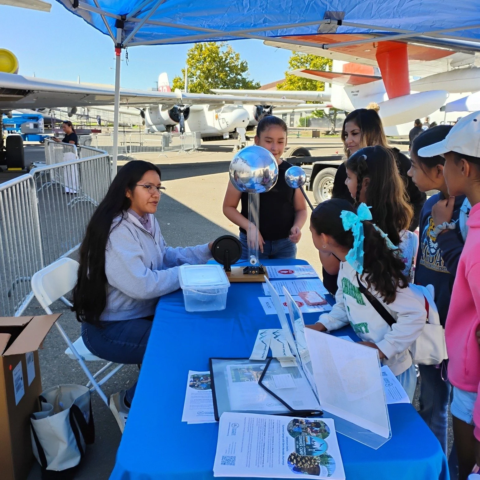 Girl Scouts of all ages soared into discovery this weekend at the Aerospace Museum of California in McClellan Park.

Hosted by the Girl Scouts Heart of Central California, girls in grades K&ndash;12 explored exciting STEM opportunities and hands-on a