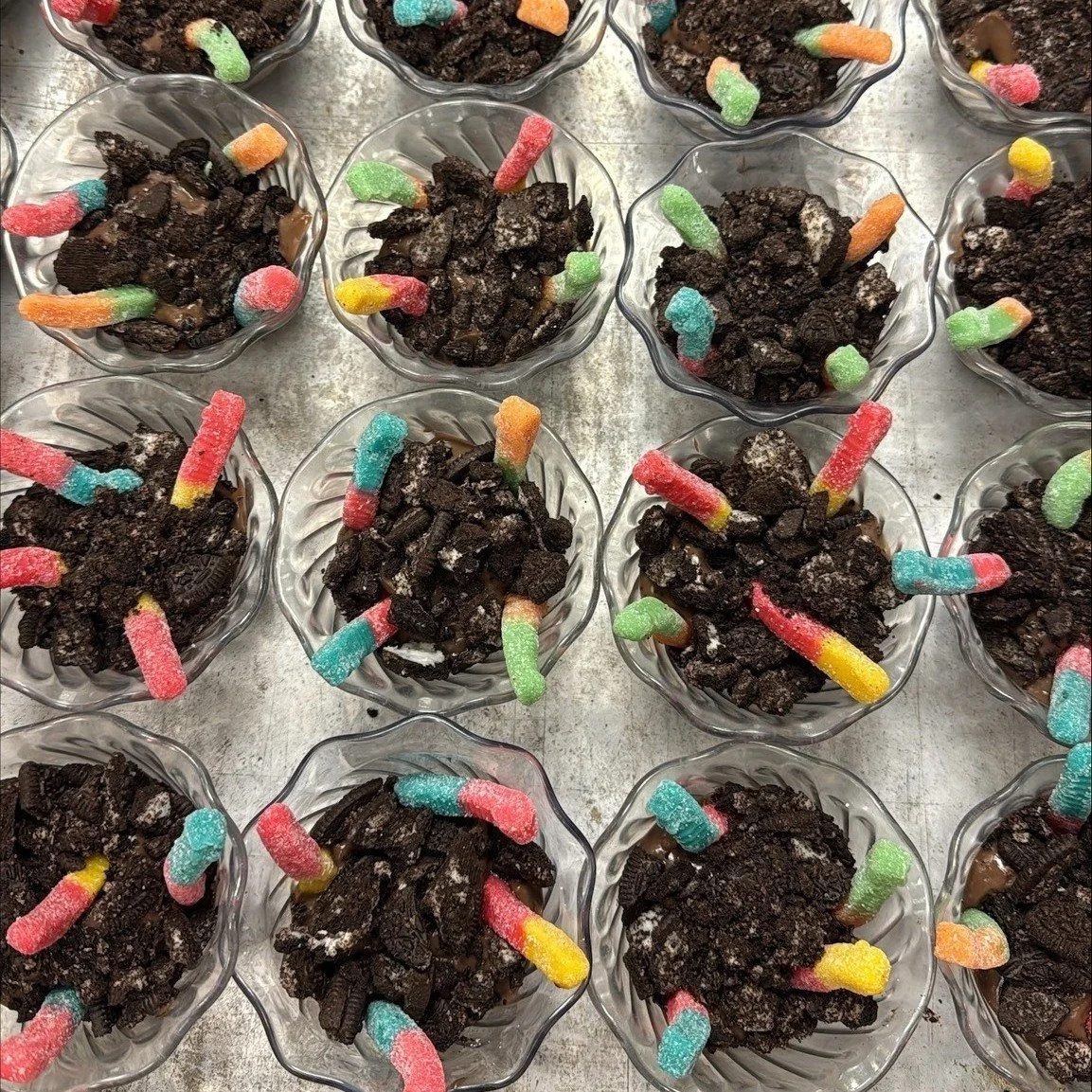 Our Kitchen and Hospitality Team made creepy, crawly, and delicious treats for the students at Sierra Nevada Journeys Outdoor Education Camp last Friday. The treat was full of gummy worms and sweet &ldquo;dirt.&rdquo; Thanks to our amazing team for a