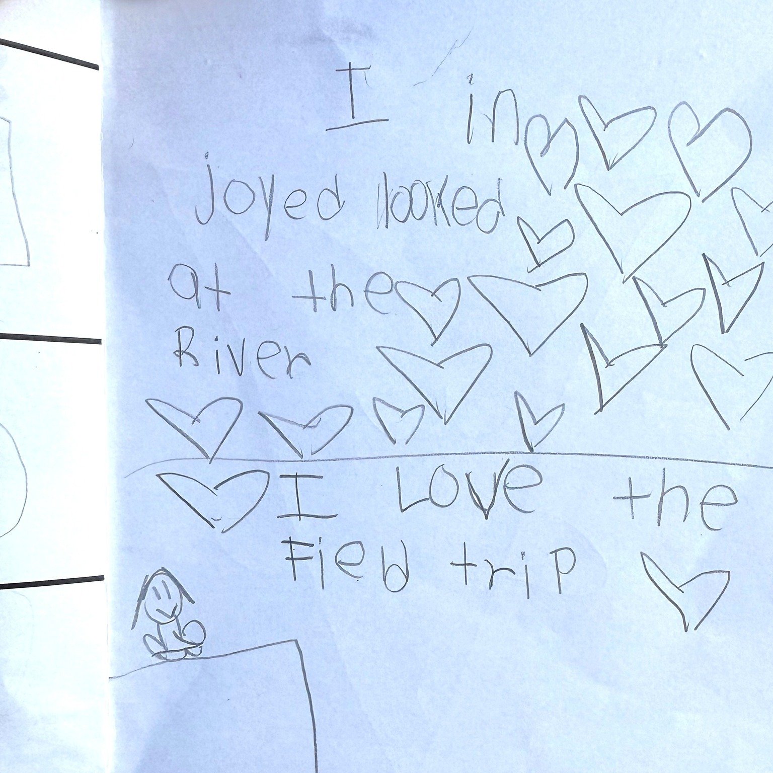 We are feeling the love. A first-grade student sent us a heartfelt thank-you letter sharing their favorite part of their recent field trip. As part of our Nature Transformers program with Classrooms Unleashed, first graders visit Crystal Peak Park in