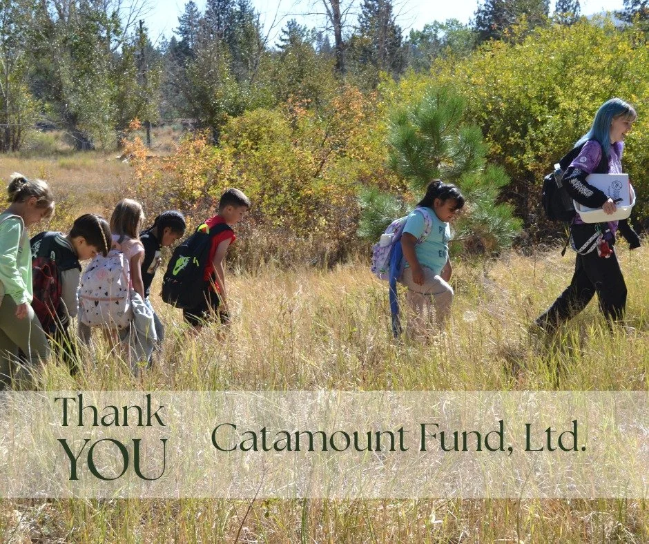 Thank you to Catamount Fund, Ltd., for your support of Classrooms Unleashed. Your commitment to advancing arts, scientific, and medical research &mdash; and education reform &mdash; helps bring interactive, hands-on science learning to students acros