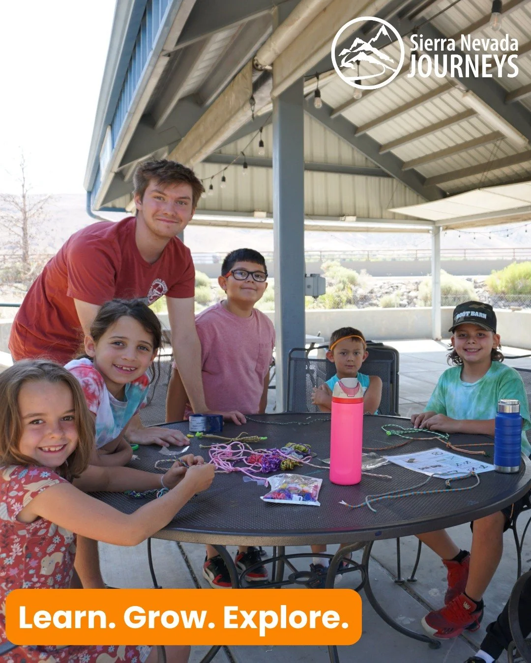 A day at Sierra Nevada Journeys Summer Day Camp starts outside and ends with tired smiles.

Kids learn by doing, moving their bodies, and discovering what they are capable of when their curiosity leads the way.

Find your day camp at the links in our