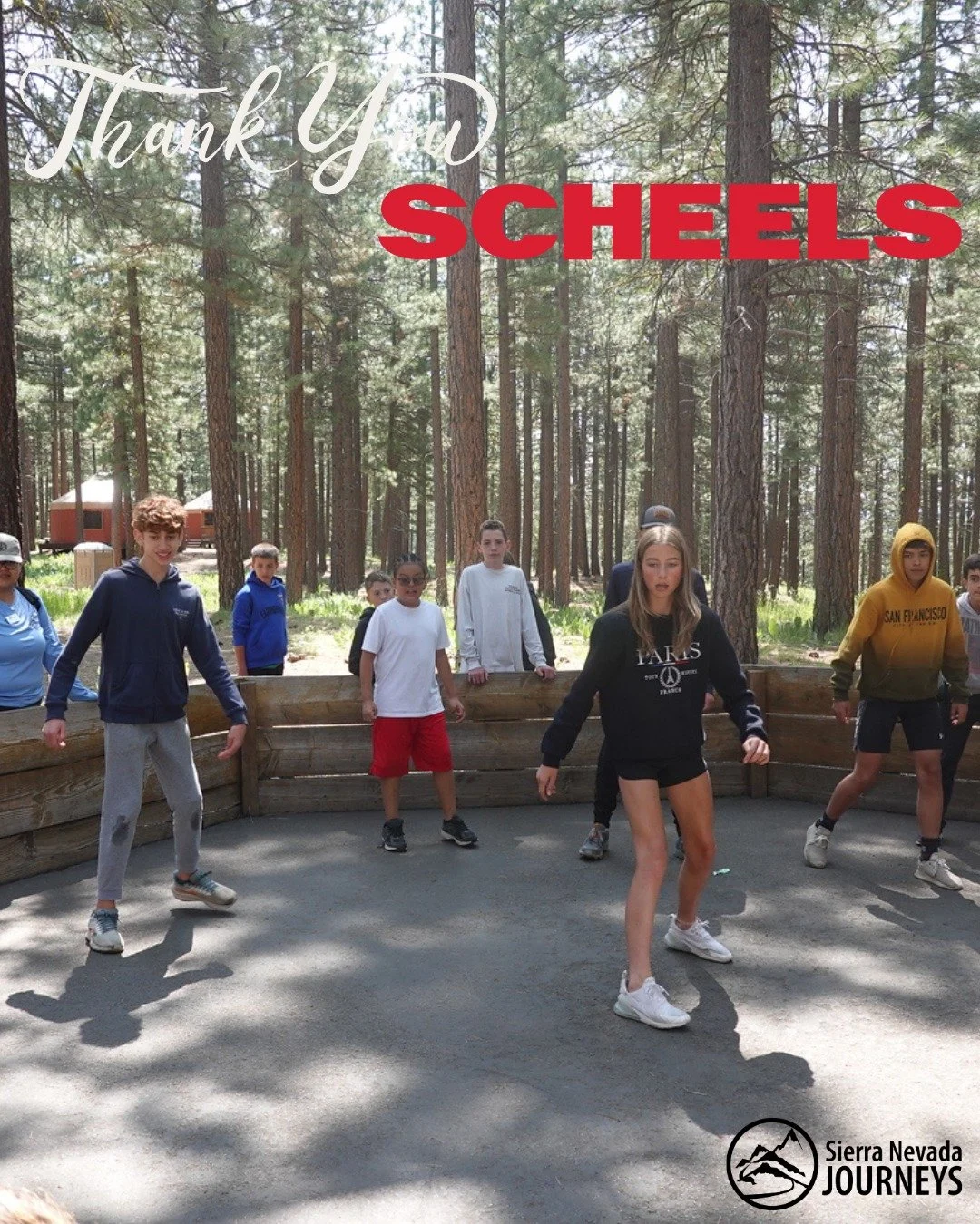 Thank you to @sparksscheels for supporting Sierra Nevada Journeys through a generous gift to our Student Scholarship Fund. Your support helps more kids access outdoor and STEM learning experiences that build curiosity and confidence.
