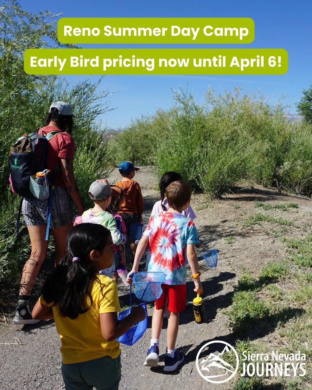 A Summer of Adventure Awaits at Sierra Nevada Journeys Day Camp!

Summer will be here before you know it, and your kids will love Day Camp at Sierra Nevada Journeys! Camps are conveniently located in Sacramento, CA, at Camp Pollock, in the heart of t