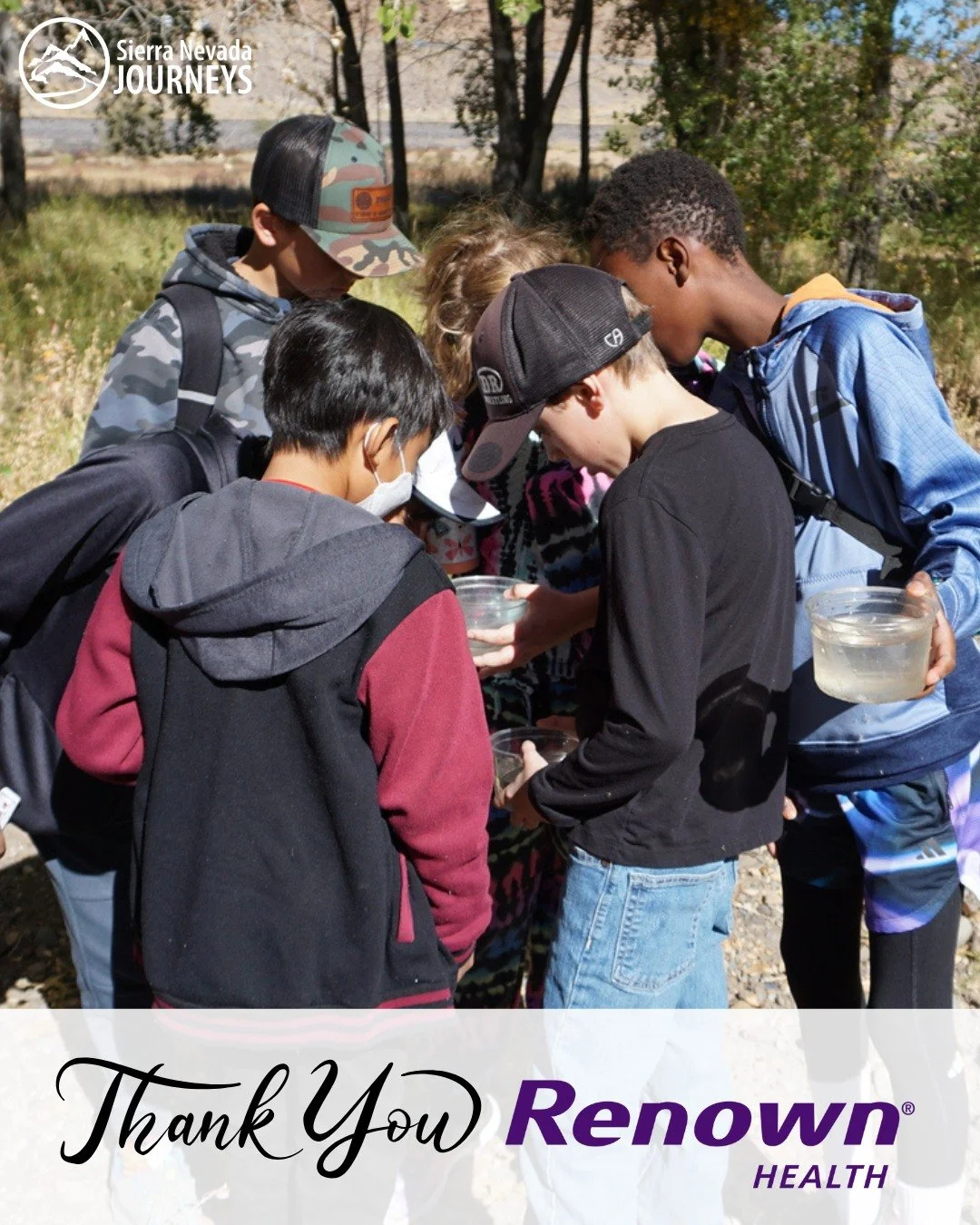 Renown Health&rsquo;s support enables learning experiences that connect education, wellness, and curiosity. These programs give students space to explore, learn, and grow through hands-on science experiences.

Thank you for investing in student learn