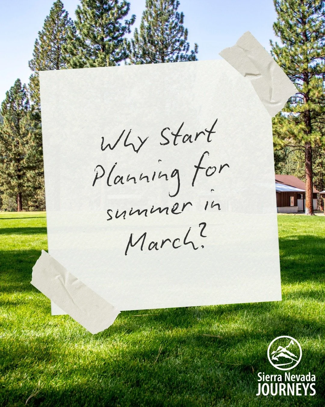 Q: Why start planning for summer in March? 
A: Because it gives families time to compare options, talk with kids, and choose experiences that actually fit.

Summer planning doesn&rsquo;t need to be rushed to be successful. Read about it on our blog! 