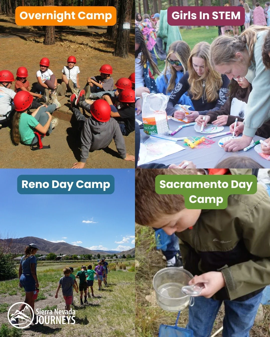 Choosing a camp can feel overwhelming. 
We created a simple family guide to help parents determine which camp is the right fit for their child. 

Download your free copy in our latest blog post! sierranevadajourneys.org/blog