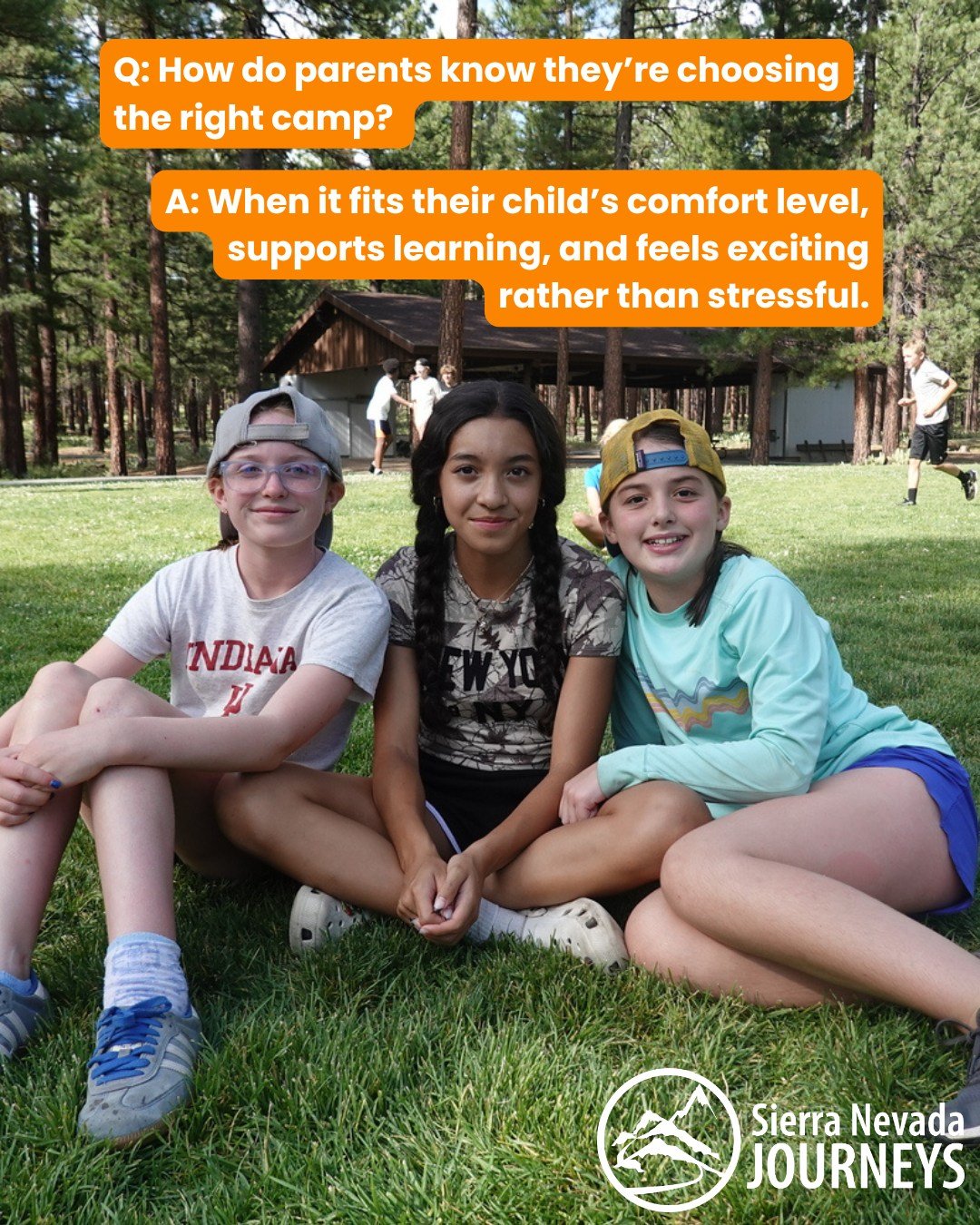 Q: How do parents know they&rsquo;re choosing the right camp? 
A: When it fits their child&rsquo;s comfort level, supports learning, and feels exciting rather than stressful.