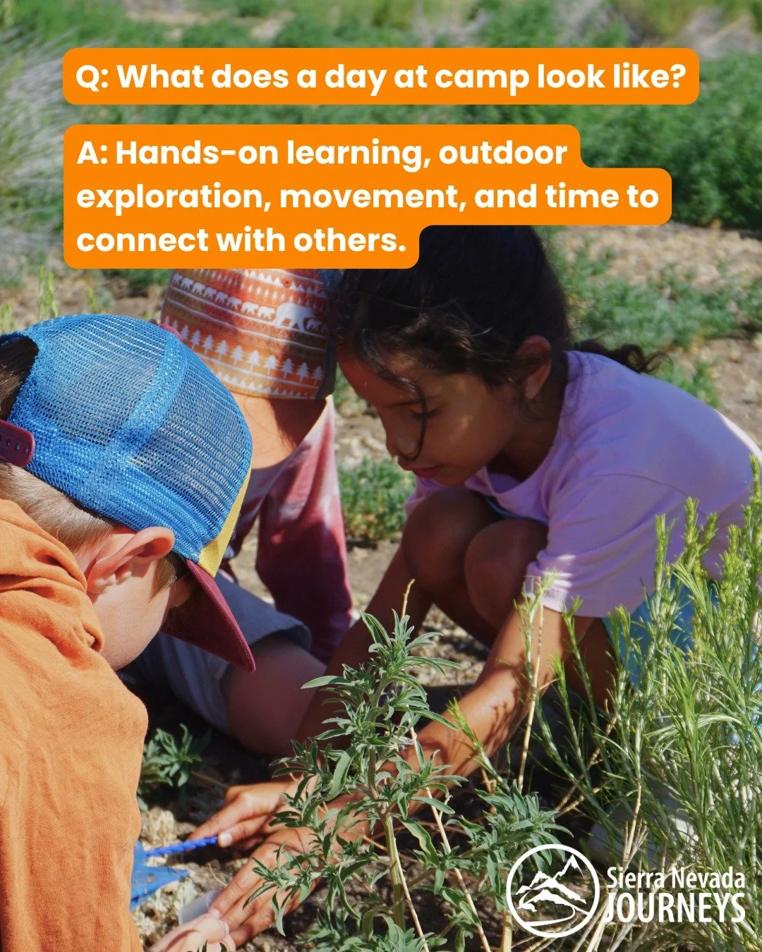 Q: What does a day at camp look like?
A: Hands-on learning, outdoor exploration, movement, and time to connect with others.

It&rsquo;s a balance kids thrive in. Make your gift today to help children access transformative outdoor education!
https://w