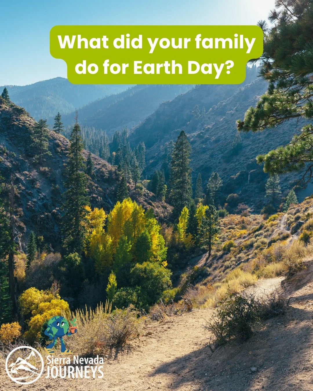 What did your family do for Earth Day? Keep it going!  The best connections to nature happen in everyday moments.

One way to keep it going is to make your gift to help all children have access to transformative outdoor learning opportunities! Copy a