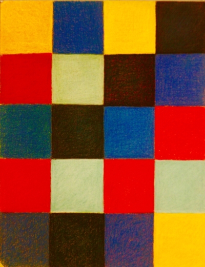 Untitled , 18" x 24," pastel on paper, 1970's