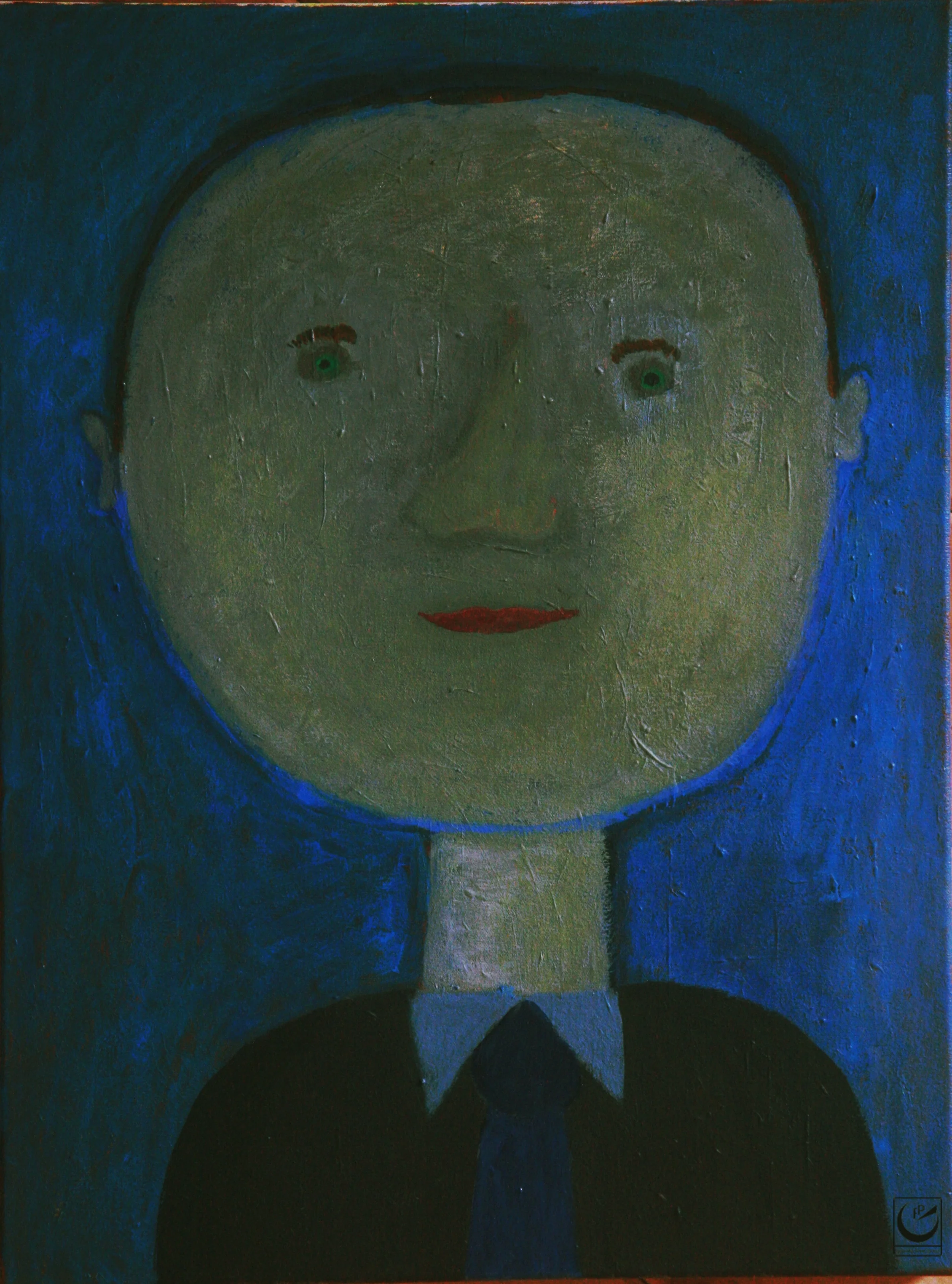 Portrait, 2017. Acrylic on canvas