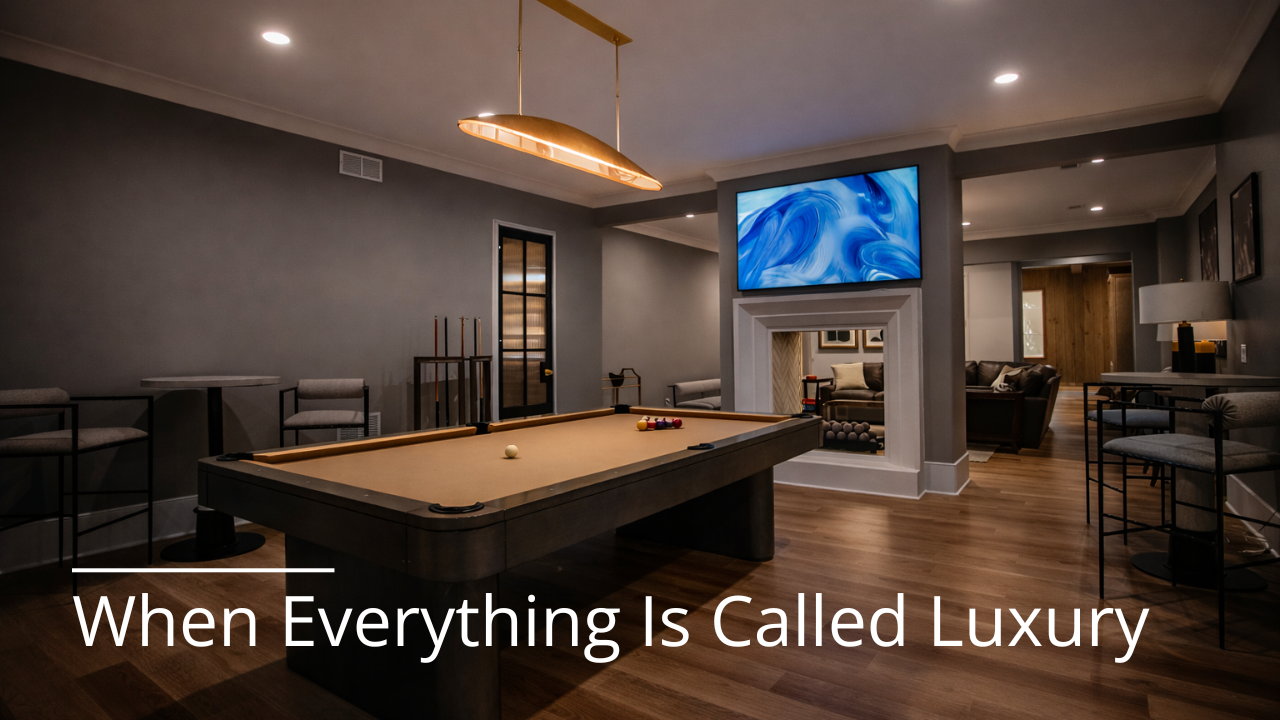 When Everything Is Called Luxury