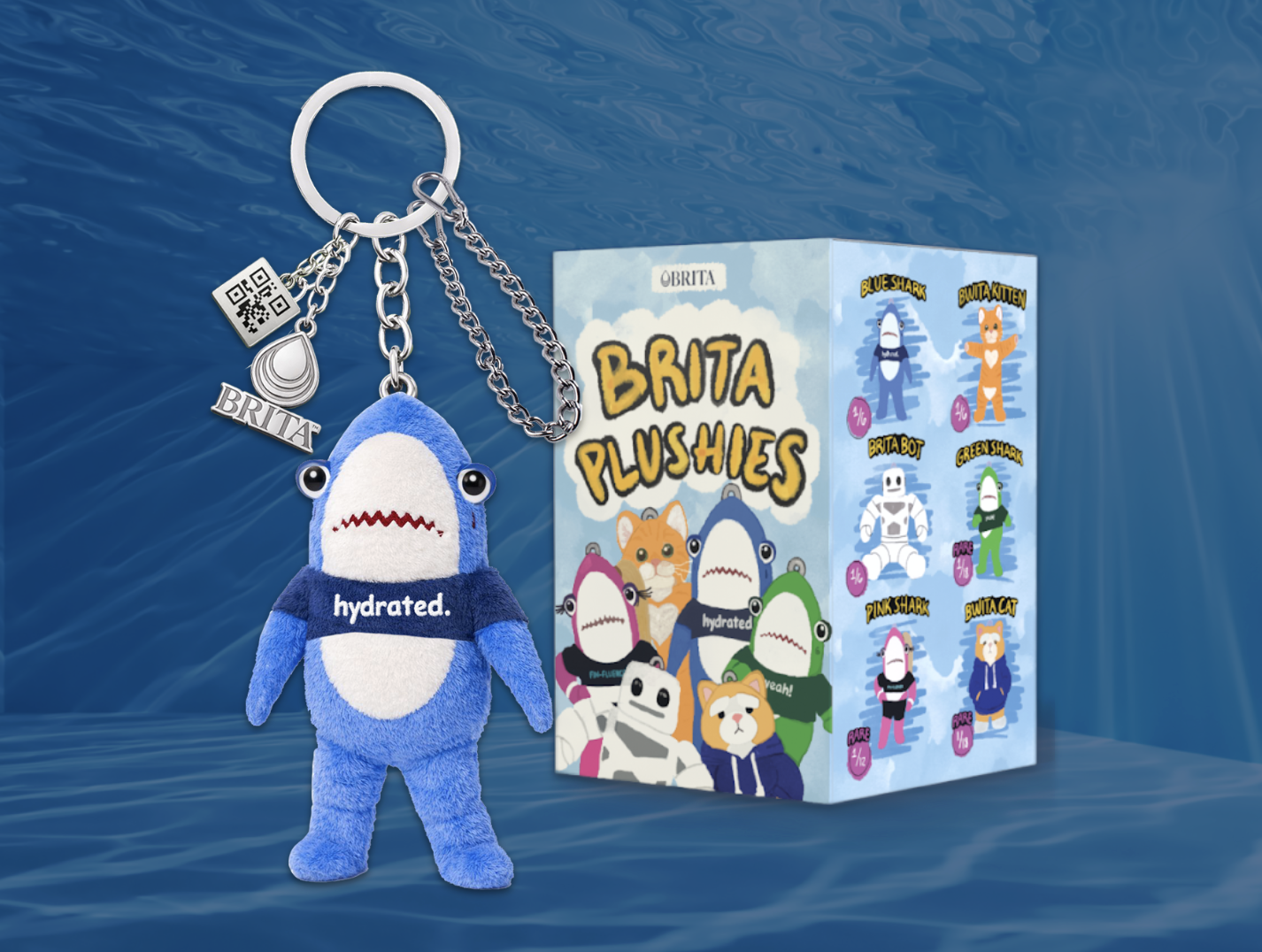 Our Britaverse of characters spawned an entire line of collectible plushies that we sold on Brita’s TikTok shop in blindboxes in limited quantities. They sold out in __ days. 