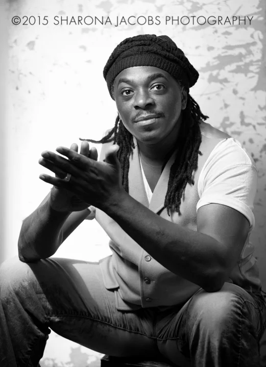 The photograph of Regie Gibson featured in GrubStreet's "Boston Authors Project"