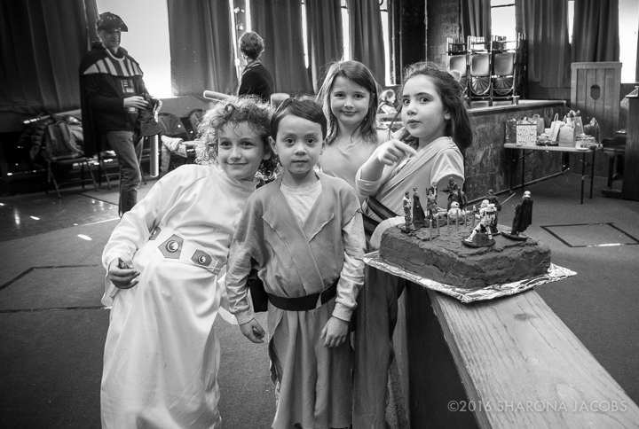 Let there be cake. With action figures.