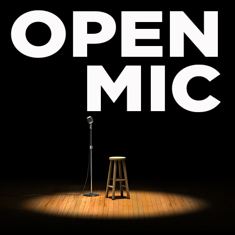Join us for our Open Mic Night! Share some poetry, music, stand up comedy, or other feat of creativity. Hosted by our very own Jake Wichman, we are proud to bring you a safe space to share what is stirring in you creatively. NOTE: Sign Ups start at 6:30pm but they go fast. Consider showing up 45 minutes before sign ups to get in line.