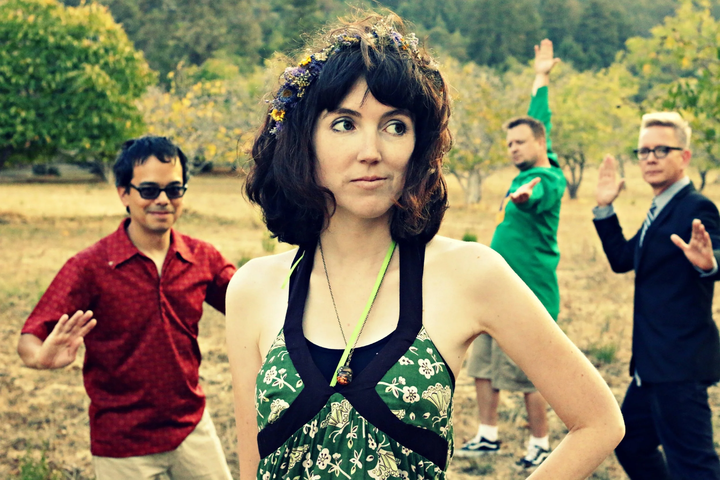 "The Corner Laughers are a Californian band who come across like a West Coast Belle and Sebastian. Their indie pop is sassy and smart, intelligent and intricate, twee with bite." -- Paul Lester, The Guardian UK