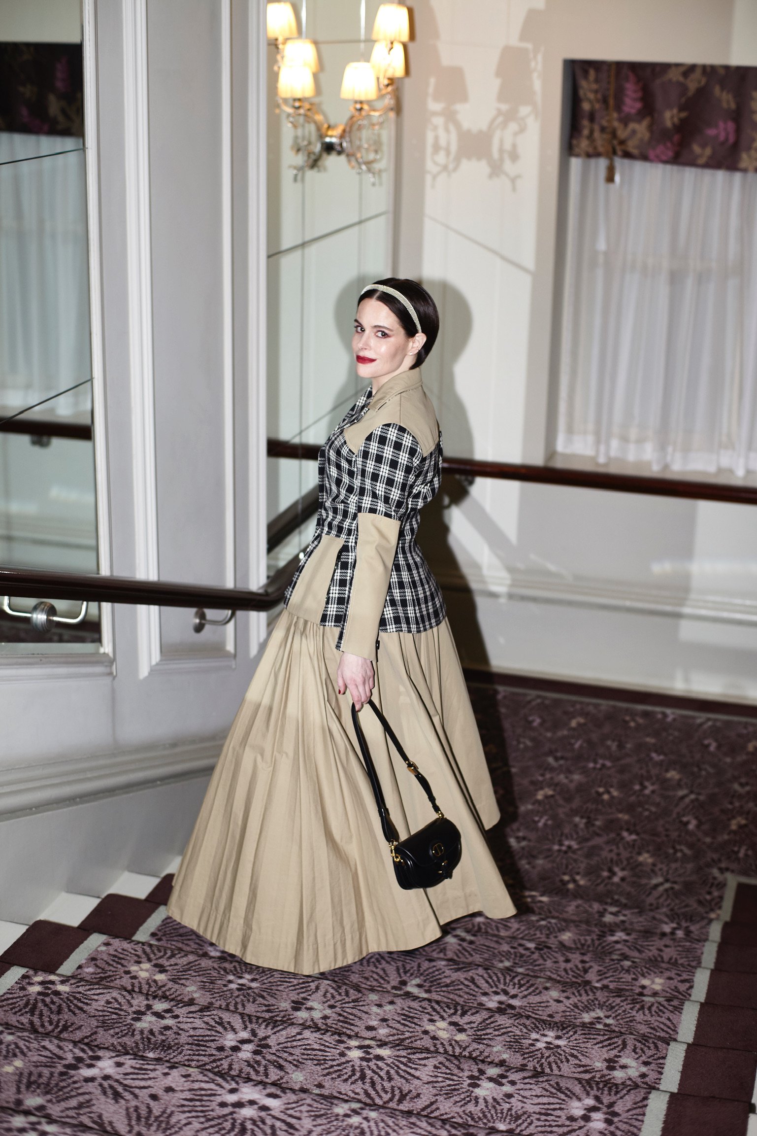  Emily Hampshire in Dior shot in London Dec 2022 