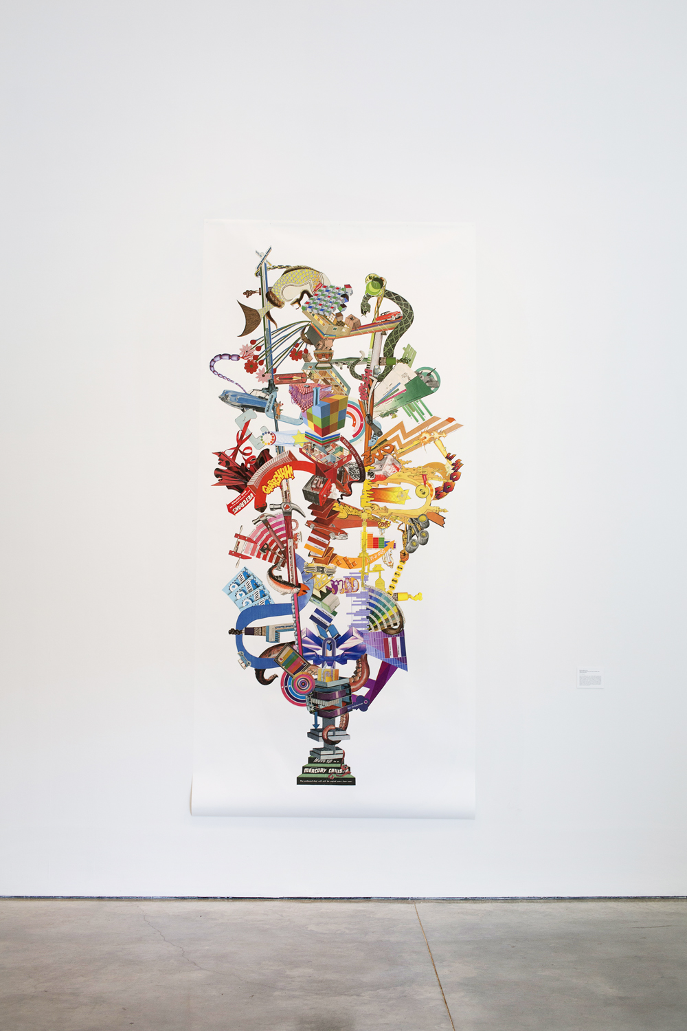 Many multi-motion items probably safe unless downwind, 2015. 60 x 180".