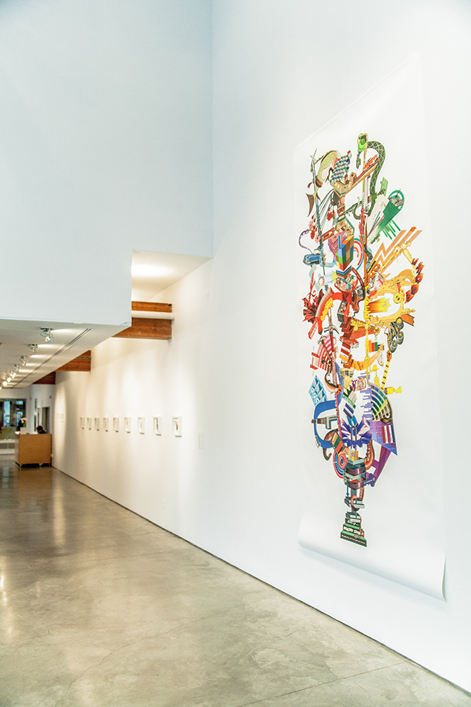 Monique Motut-Firth. EXTENSIONS Graduate Exhibition, 2015. Charles H. Scott Gallery.