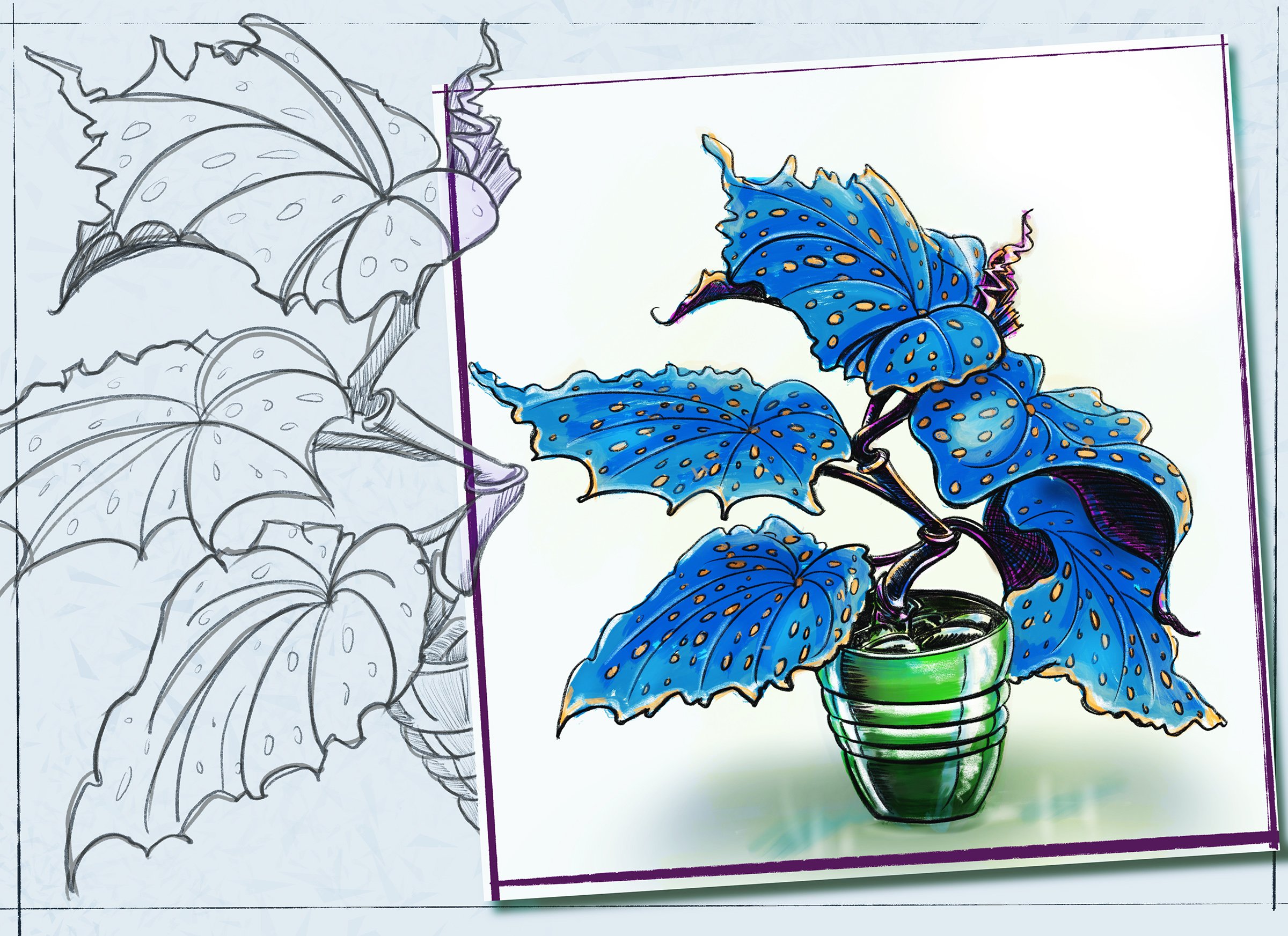 Sketchbook- Plant