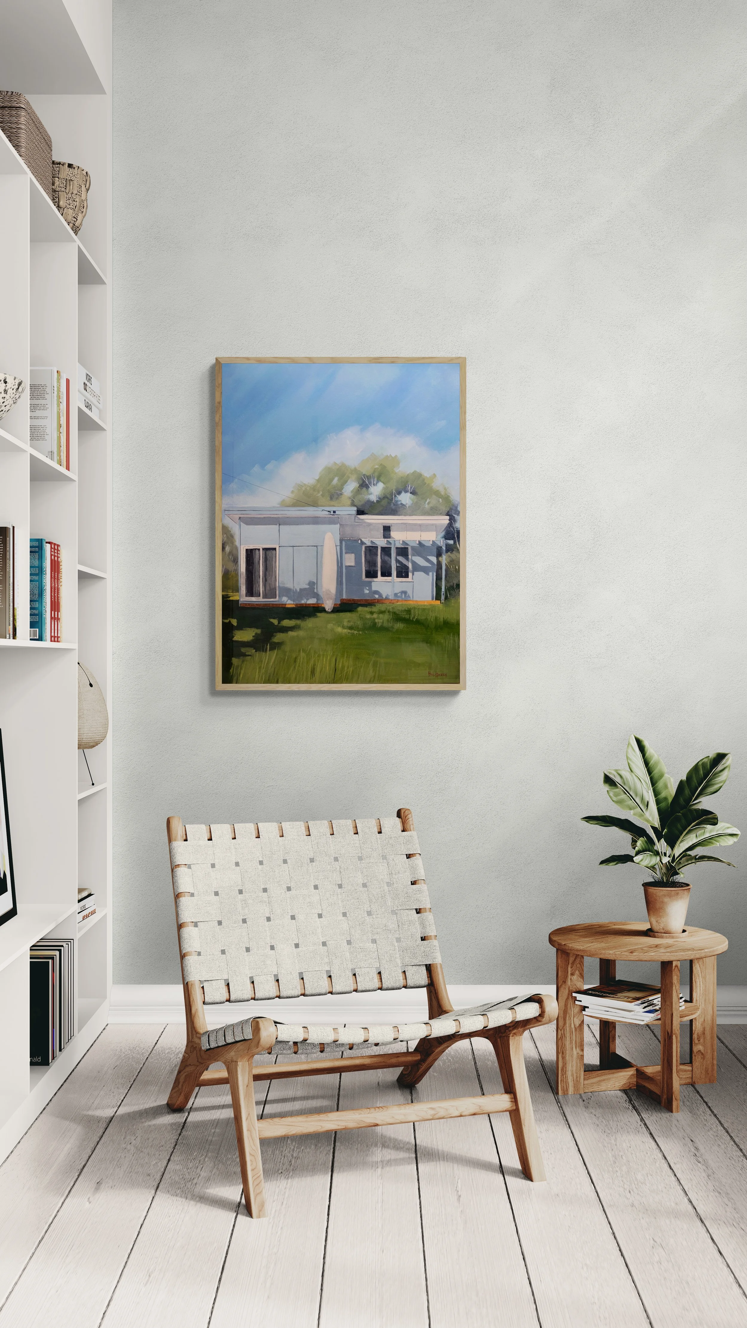 FIRBO BLUE POSTER FRAMED 100X75.jpg