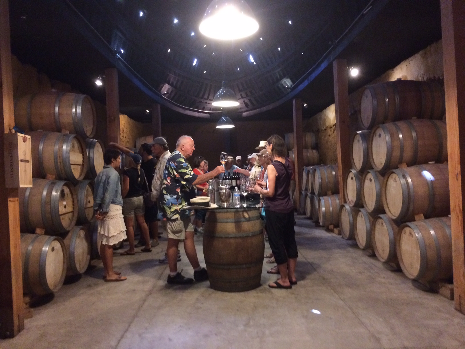 BTK on Tour: The Tasting Room in the Cellar at Vena Cava Winery