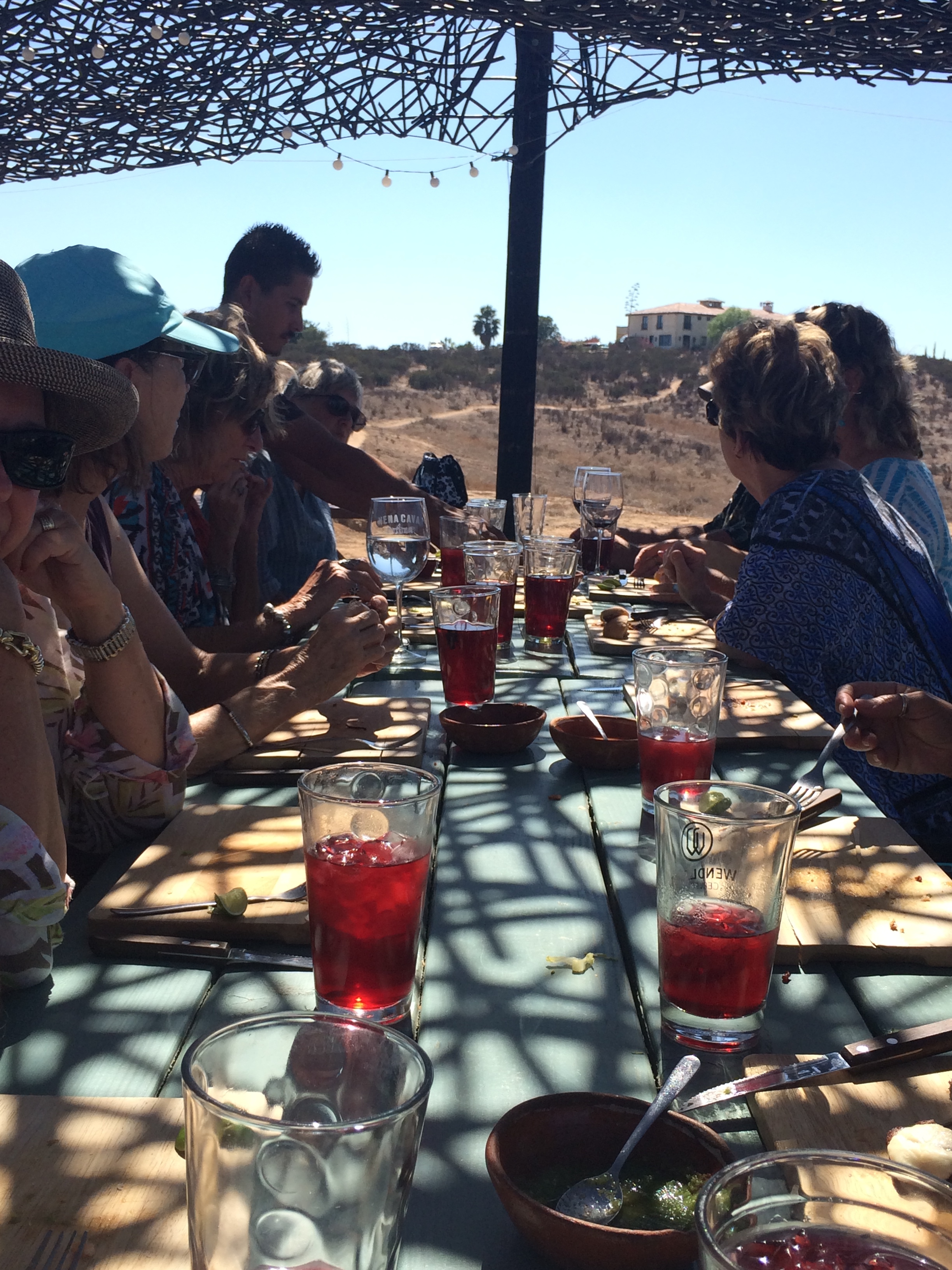 BTK On Tour: Enjoying lunch al-fresco at TROIKa Gastro Food Truck in Mexico's Valle de Guadalupe