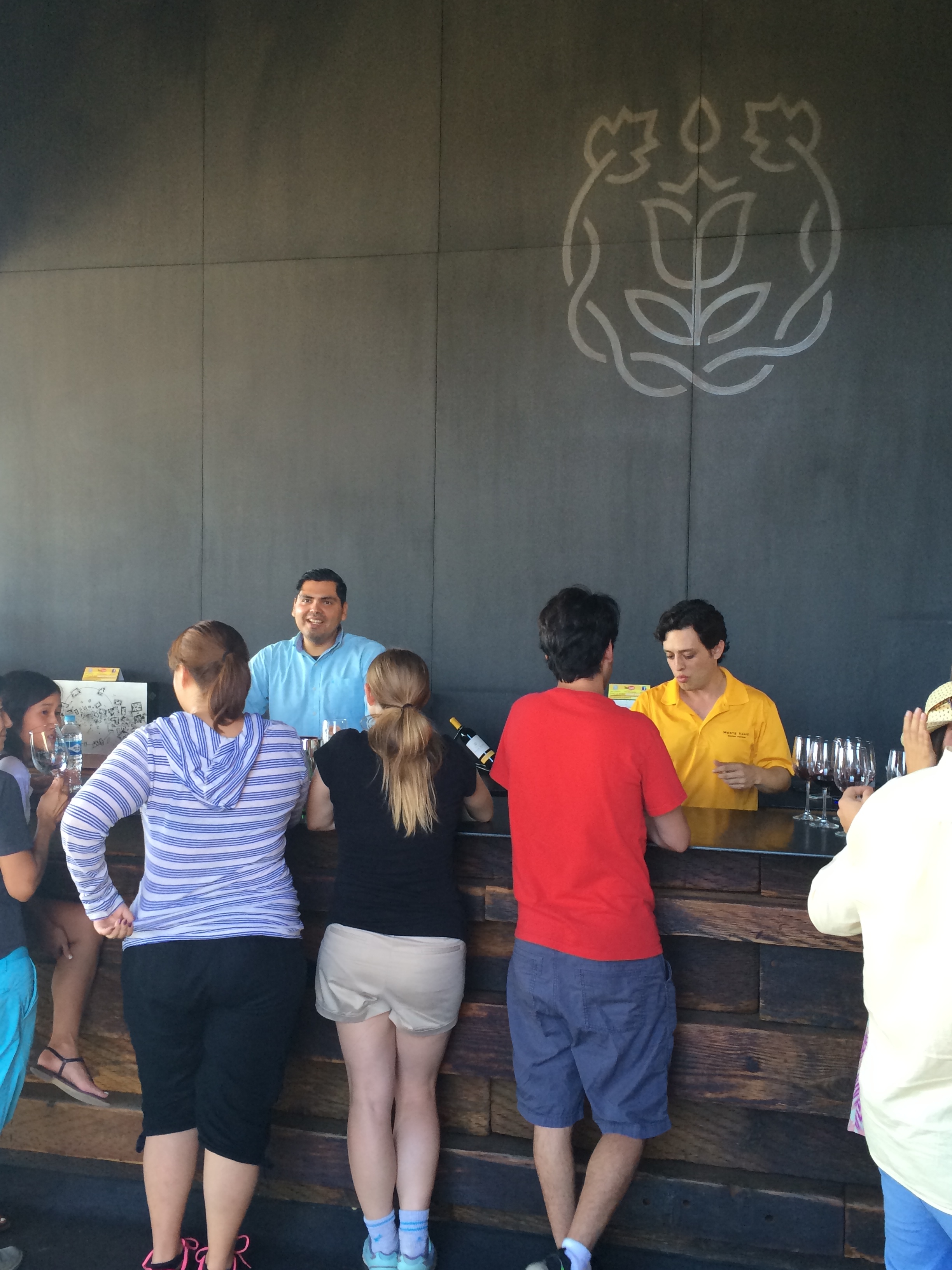 BTK ON TOUR: the tasting room at Monte Xanic Winery