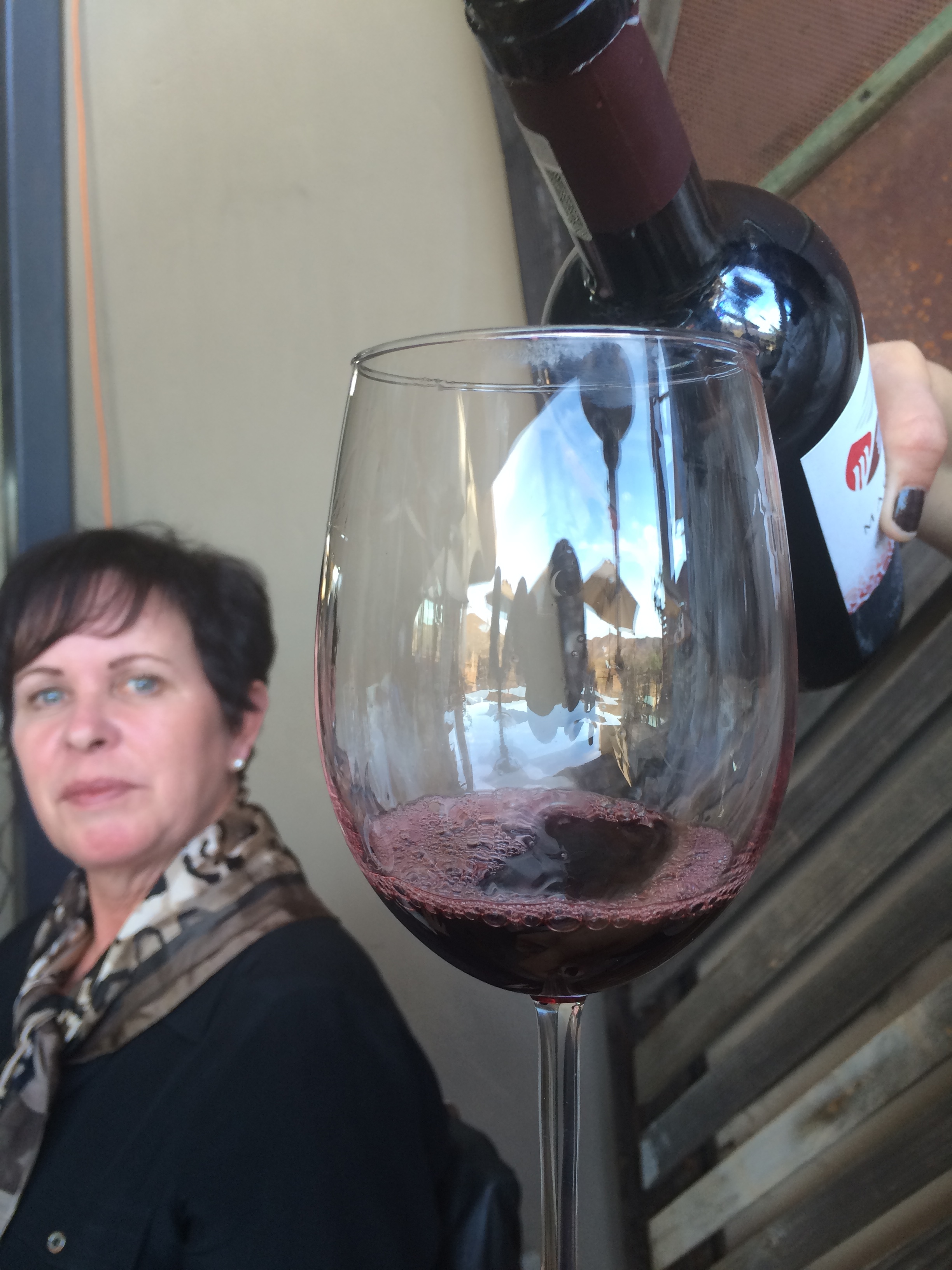 BTK ON TOUR: Wine with Lunch at La Terrasse San Roman