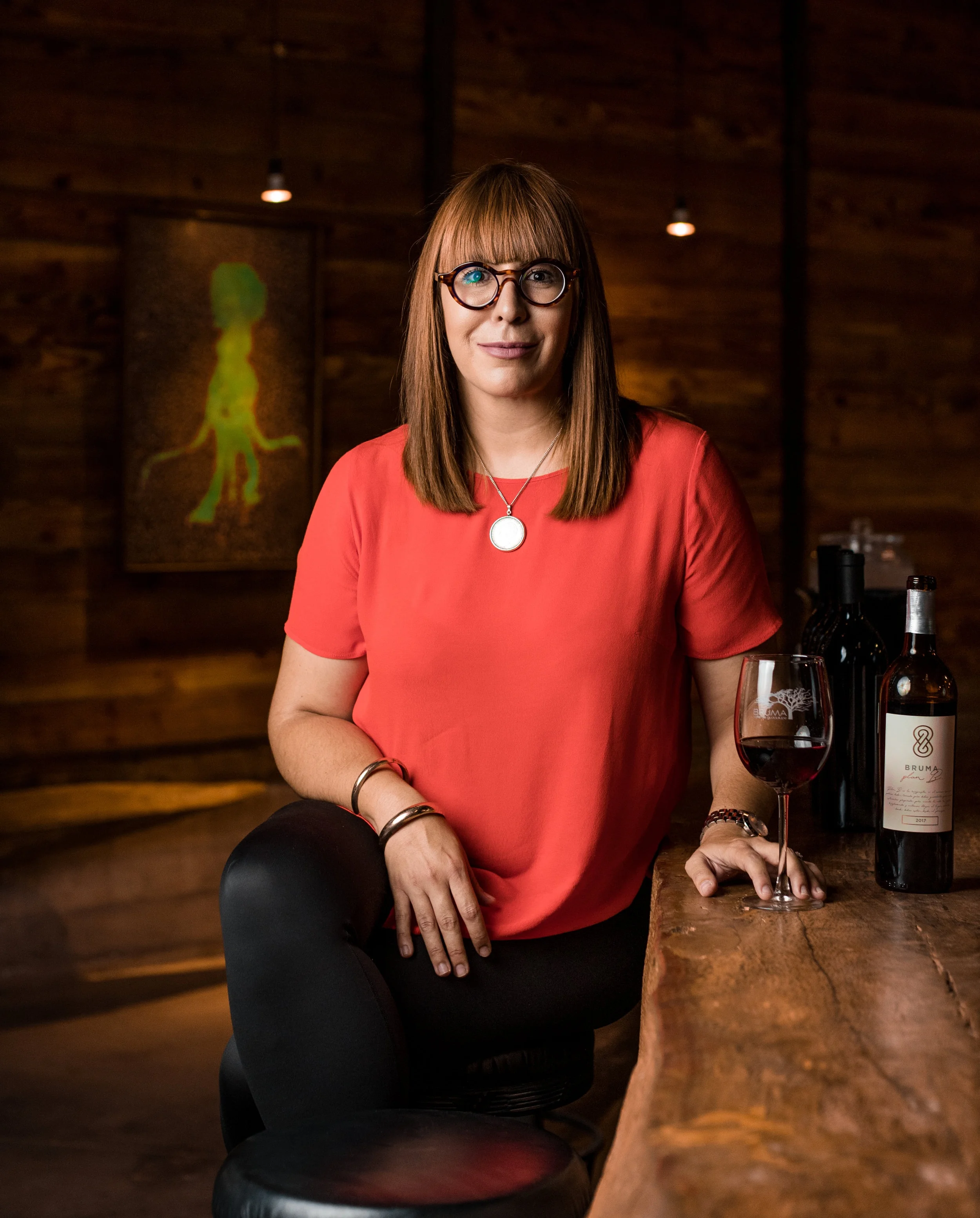 LOURDES "LULU" MARTINEZ OJEDA OF BRUMA WINERY