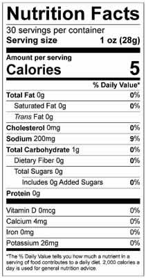 *contains less than 1.5% alcohol by volume - Contains gluten from beer