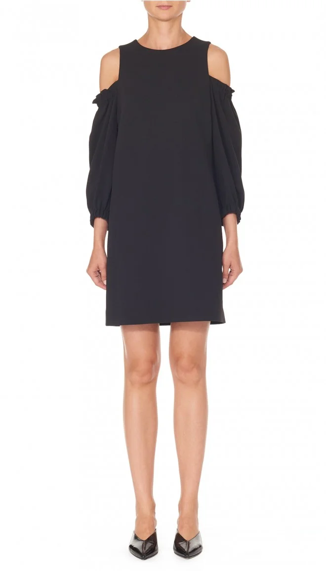 kyan black off the shoulder dress Kyan Glitter Dress - Emerald | Spicy Sugar