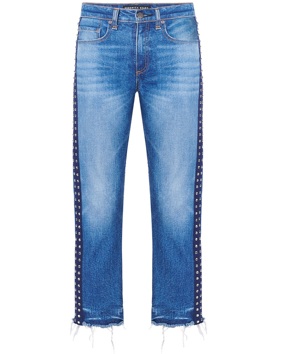 VERONICA BEARD Ines Rhinestone Jean 