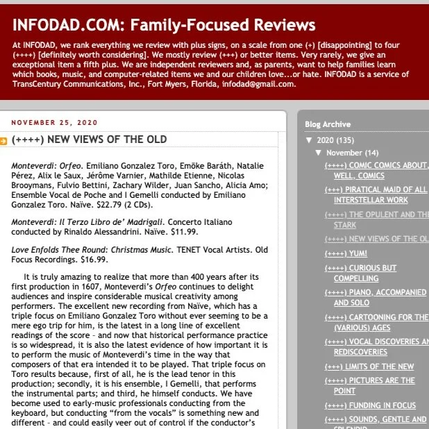 Infodad.com | Love Enfolds Thee Round CD Review  