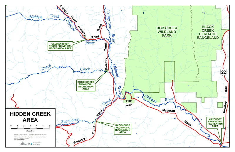 Hidden Creek Area