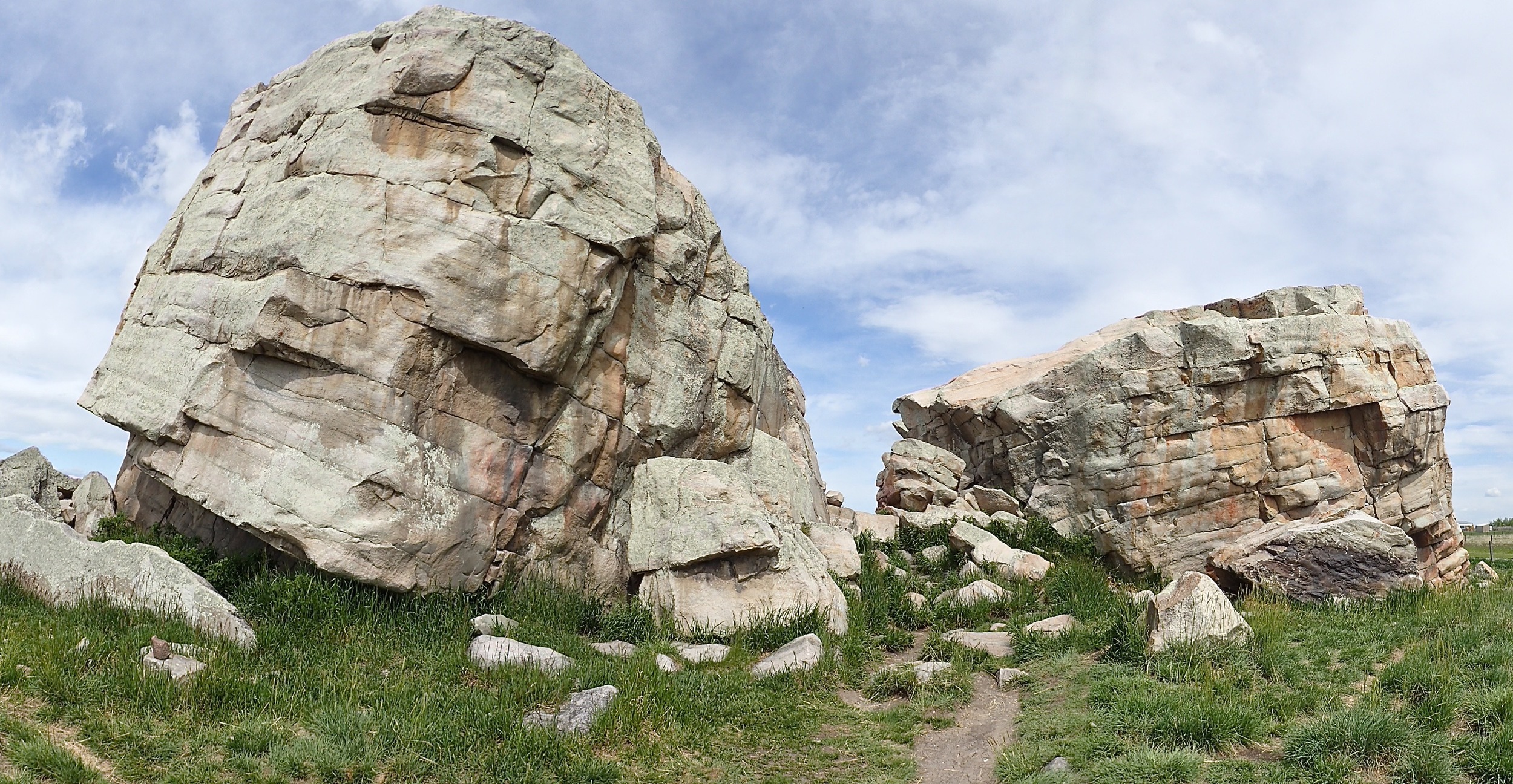 The "Big Rock" glacial erratic, part of the oral history of the Blackfoot people