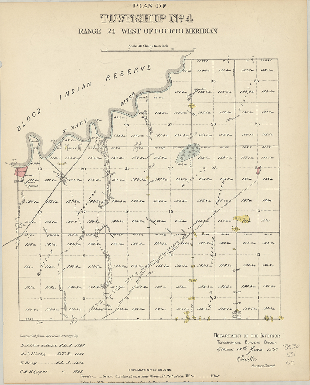 Plan of Township No.4