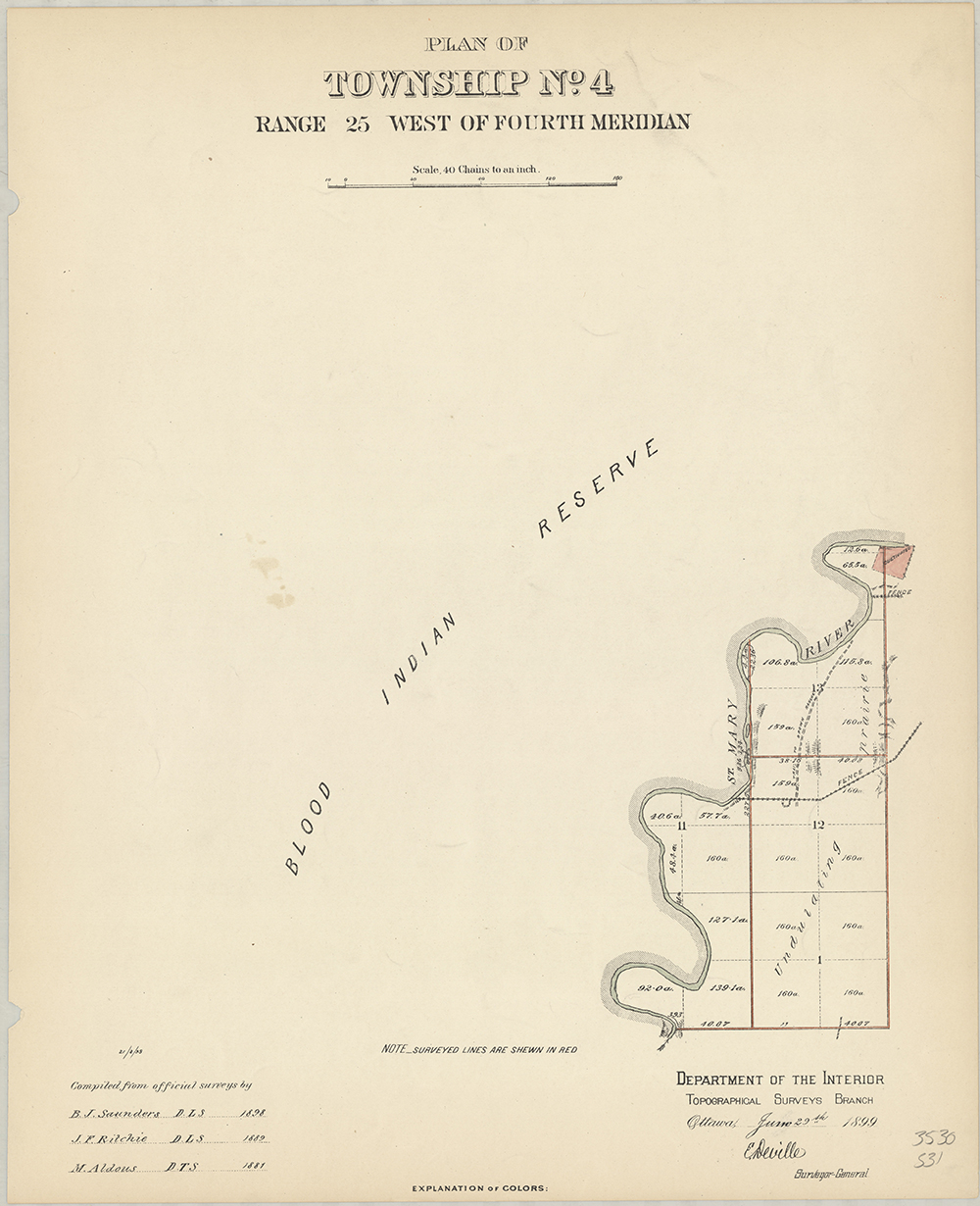 Plan of Township No.4