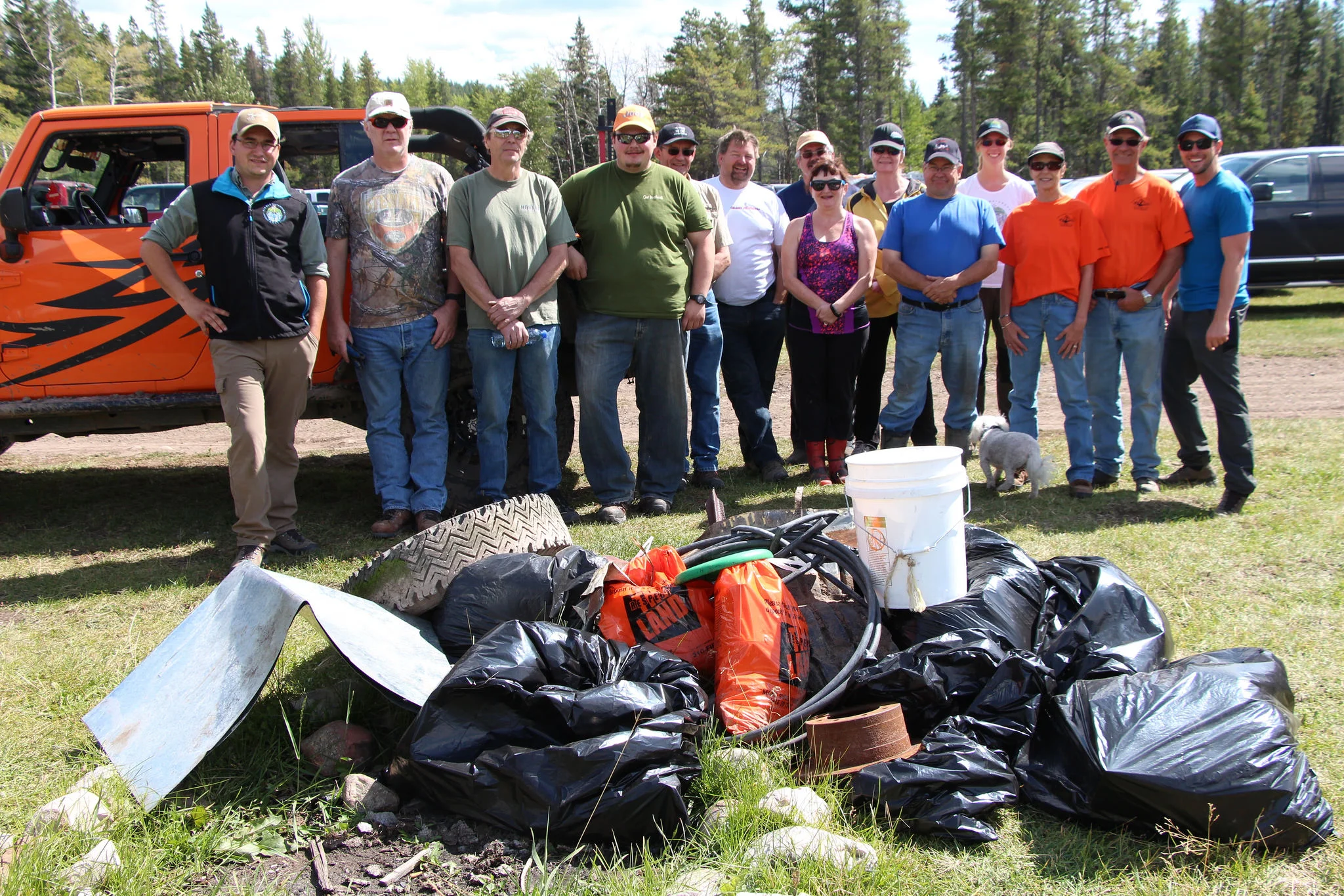 2016 RAC Garbage Clean Up at Atlas Staging Area