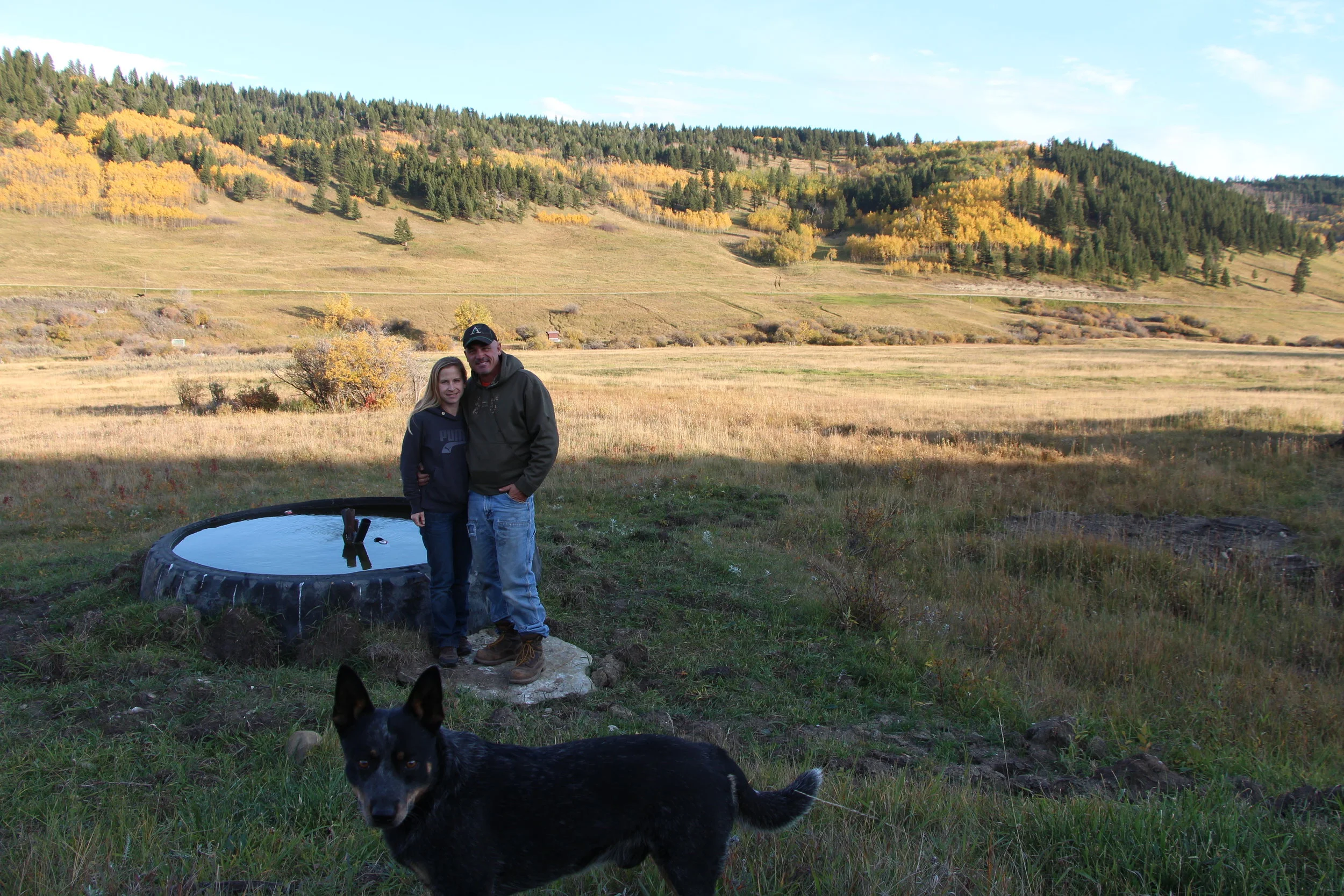 Reid & Heather are happy with their new watering system