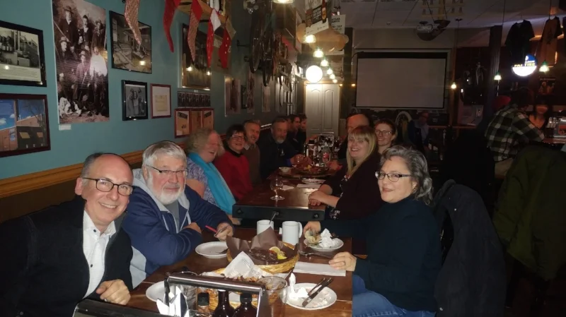 Environment Lethbridge's Christmas celebration with staff and the Executive Committee