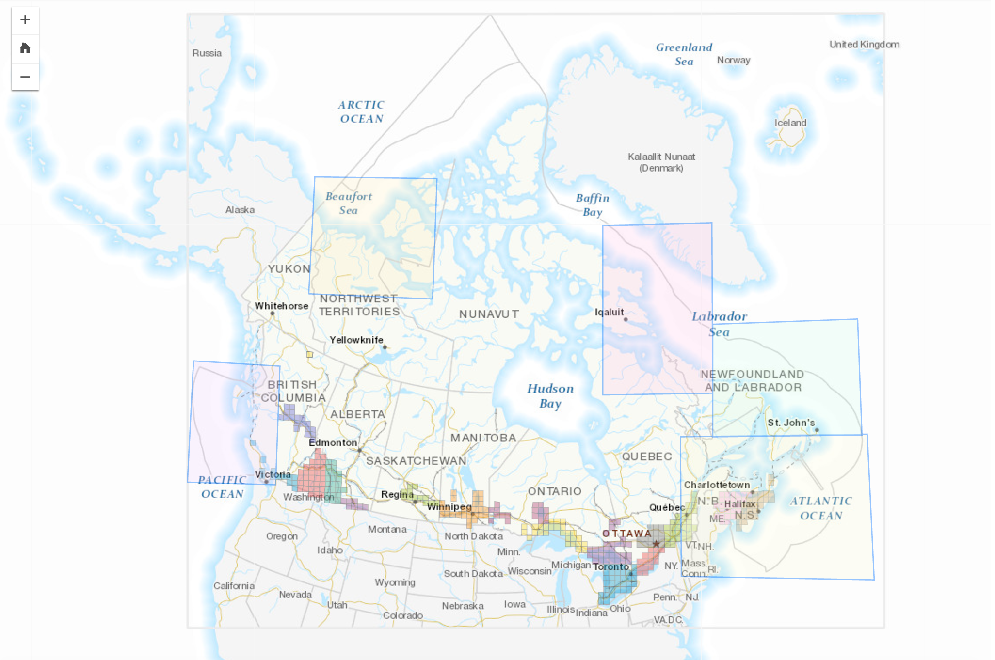 Aquatic species at risk maps