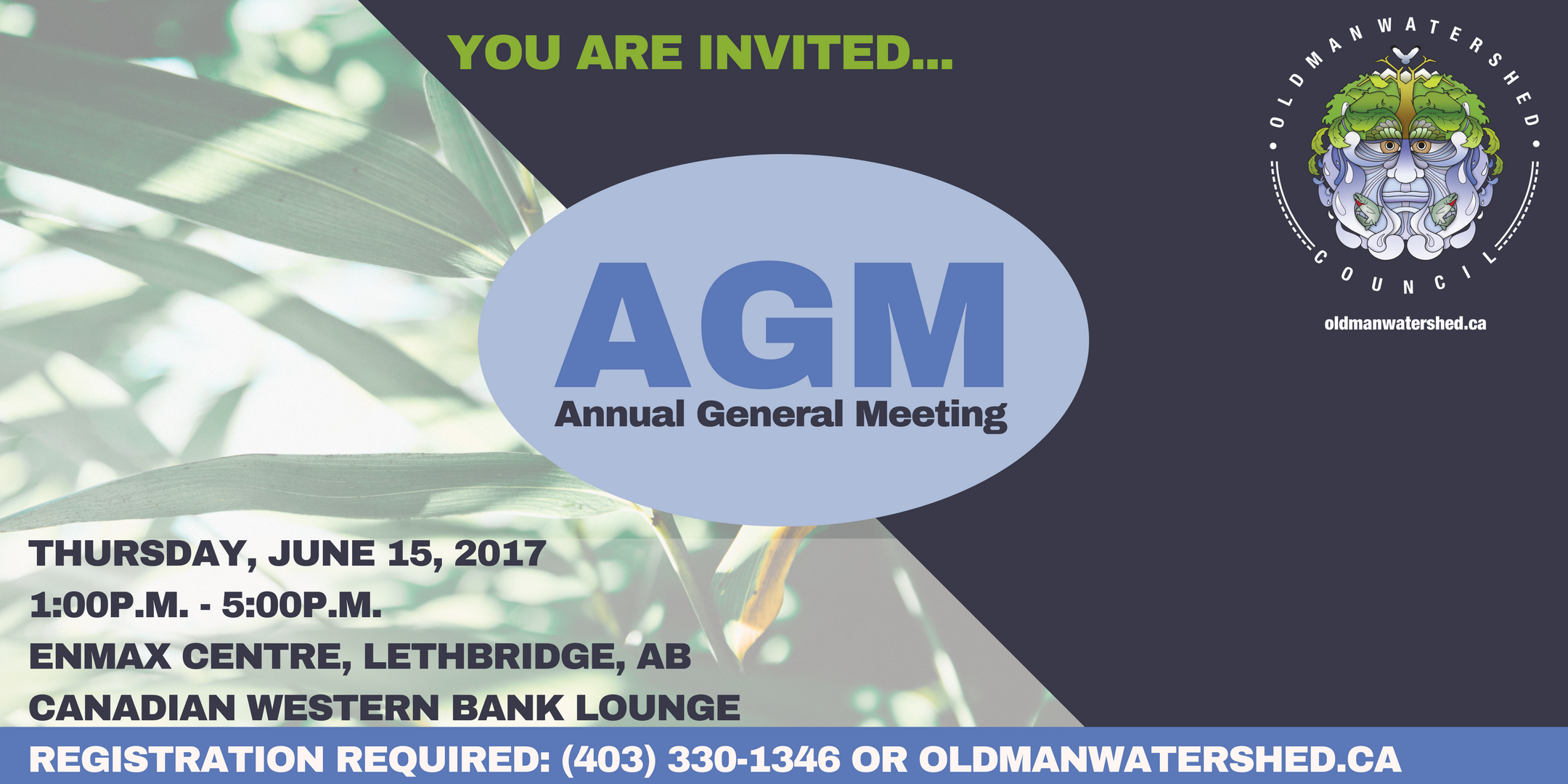Please register here http://owcagm2017.eventbrite.ca . Bring your kids, students and friends. It could change their life.