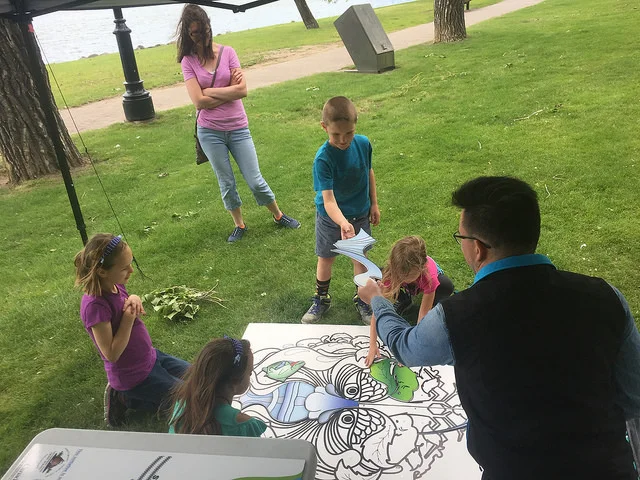 Rob will be at Parks Day with the Oldman Puzzle - always a hit!